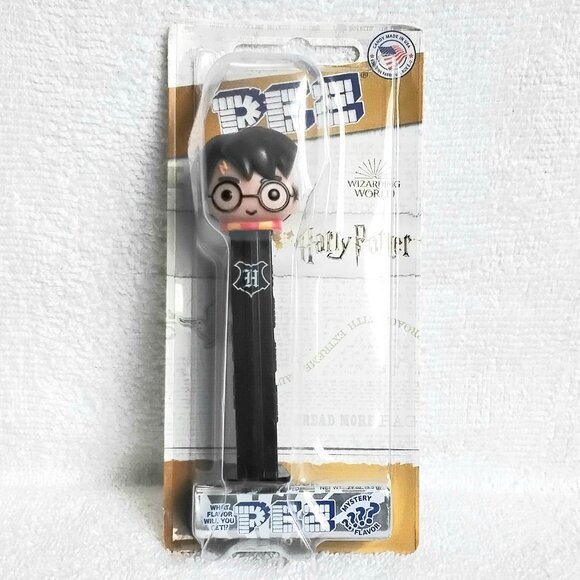 4/$50 Sealed Harry Potter Wizarding World Harry Potter Black PEZ Dispenser!! - Picture 1 of 2